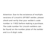 10 ft MIG Gun Replacement w/ Bonus fit Lincoln SP180T SP 180T 11822 Welder